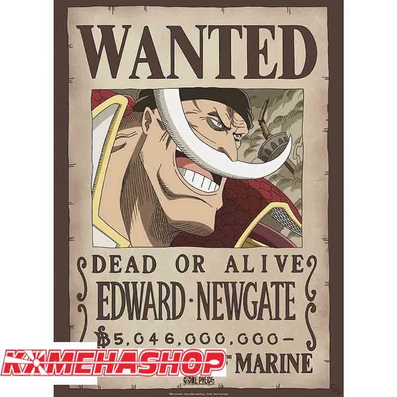 One Piece - Affiche Wanted Edward Newgate 1 One Piece - Affiche Wanted Edward Newgate