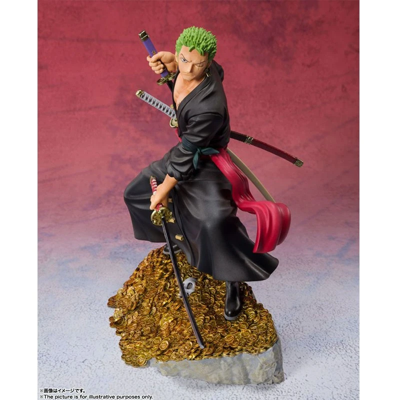 One Piece - Figurine Zoro - Figuarts Zero WT100 Eiichiro Oda 2 One Piece - Figurine Zoro - Figuarts Zero WT100 Eiichiro Oda – Image 2