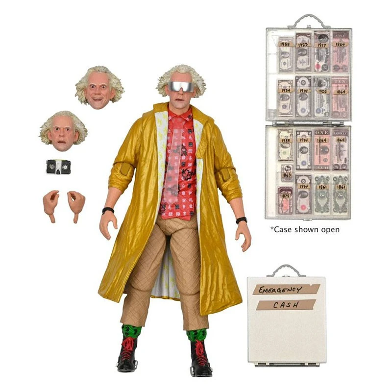 Retour Vers Le Futur 2 - Figurine Ultimate Doc Brown 1 Retour Vers Le Futur 2 - Figurine Ultimate Doc Brown