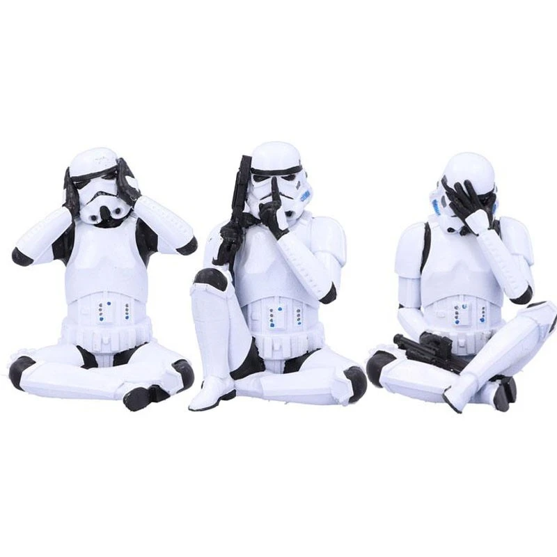 Set 3 Figurines StormTrooper No Evil Ver 1 Set 3 Figurines StormTrooper No Evil Ver