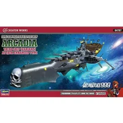 Space Pirate BattleShip - Arcadia 3rd Ship Variant - Maquette